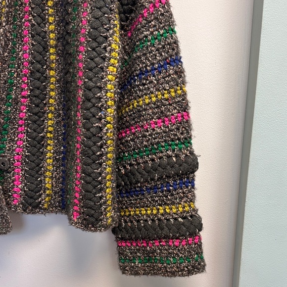 Sara Multicolor Striped Blazer - Picture 3 of 5